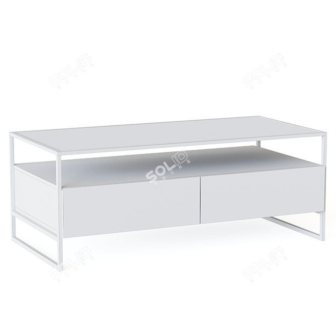 Sleek Kilby Coffee Table 3D model image 5