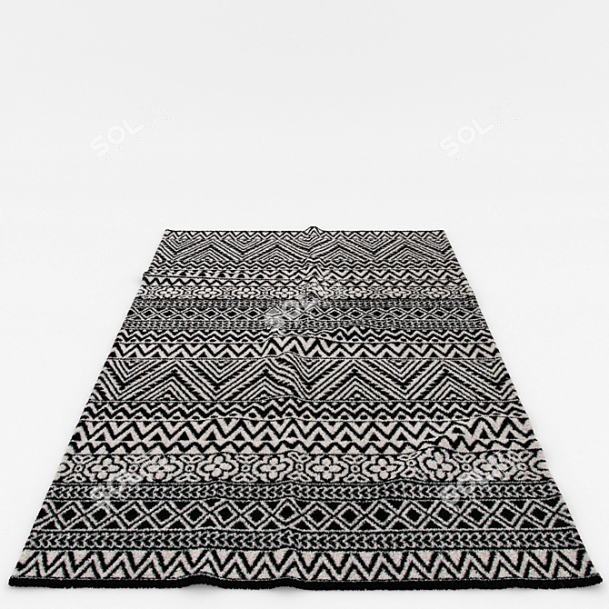 Versatile Set of 6 Rugs: VRayFur, VRayDisplacementMod, CoronaDisplacementMod 3D model image 6