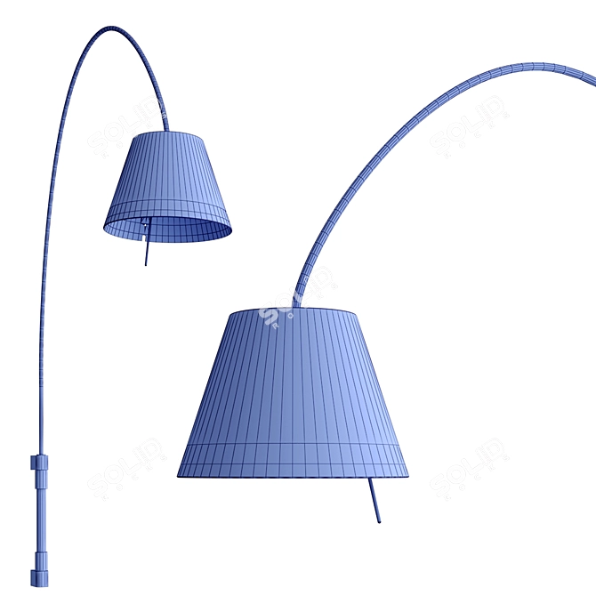 Elegant Lady Costanza: Stylish and Adjustable 3D model image 3