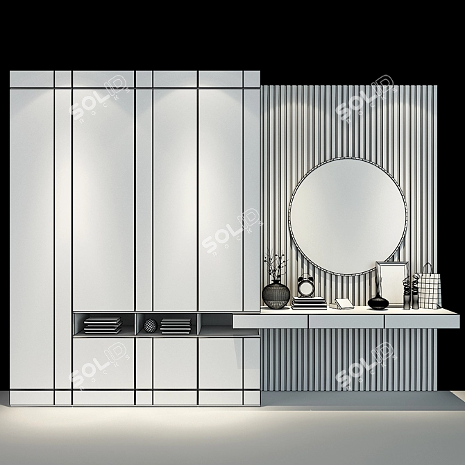 Custom-made Furniture Composition 503 3D model image 2