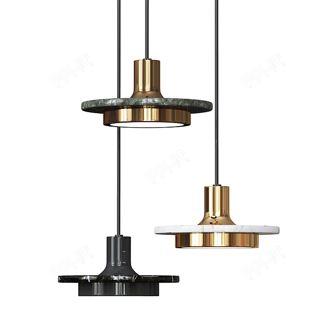 Illuminating Elegance with PIRITA Lamps 3D model image 1