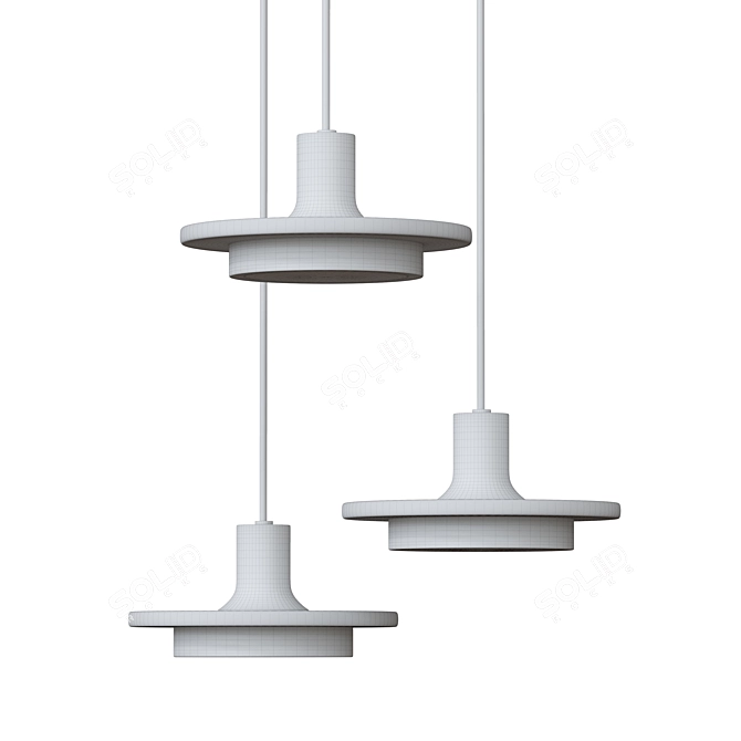 Illuminating Elegance with PIRITA Lamps 3D model image 2