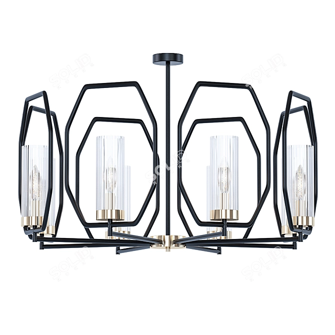 ARTE Ceiling Lamp: Elegant and Sophisticated 3D model image 1