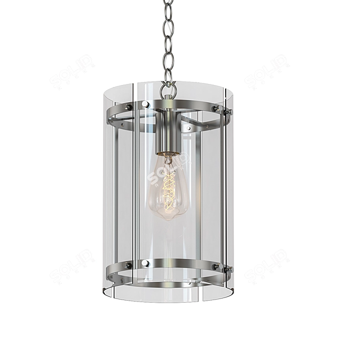 Hesper Sorbet-Lite Pendant Lamp 3D model image 1