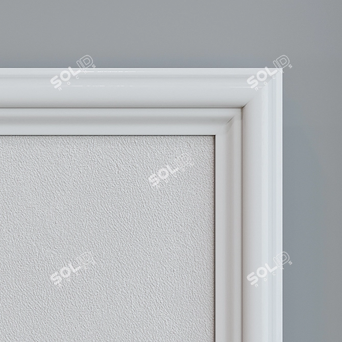 Modern Classic Picture Frame Set 3D model image 6