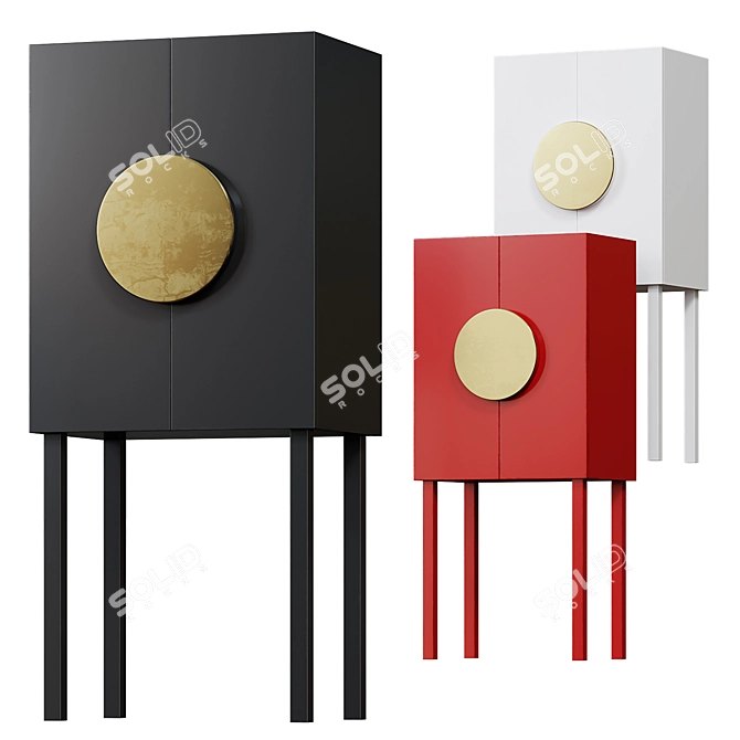 Minimalist Scandinavian XI Regular 3D model image 1