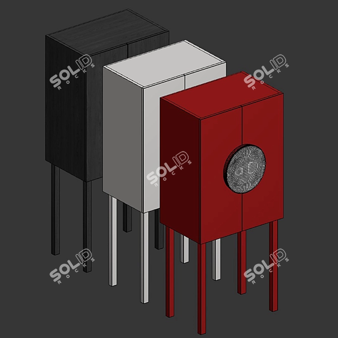 Minimalist Scandinavian XI Regular 3D model image 2