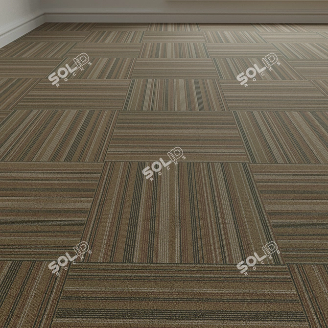 TesseraBarcode Carpet Tiles 3D model image 1