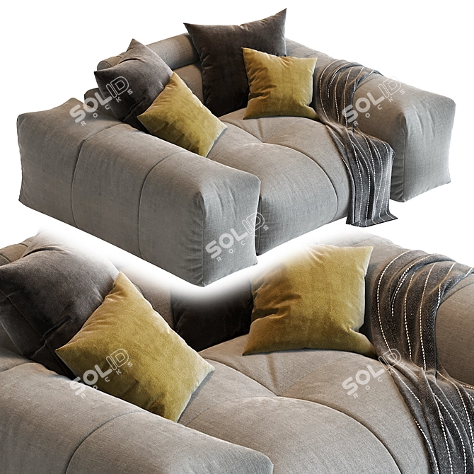 Saba N_5 Pixel: Versatile 2013 3D Sofa 3D model image 4