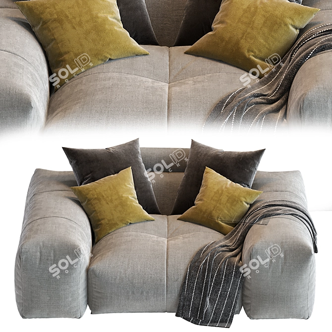 Saba N_5 Pixel: Versatile 2013 3D Sofa 3D model image 5