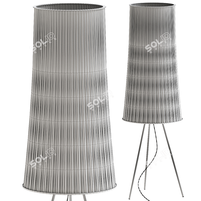 Ura UR01 Table Lamp by Arturo Alvarez 3D model image 2