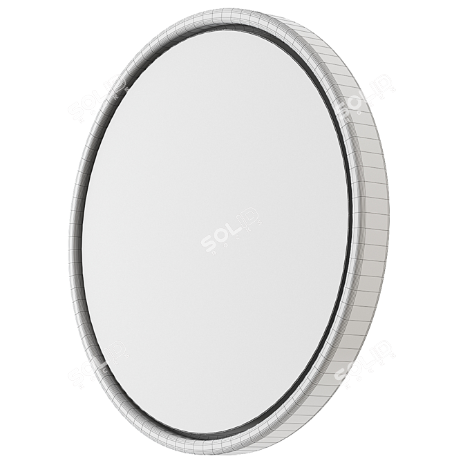 Reflex Mirror Frame: Unique and Versatile Design 3D model image 3