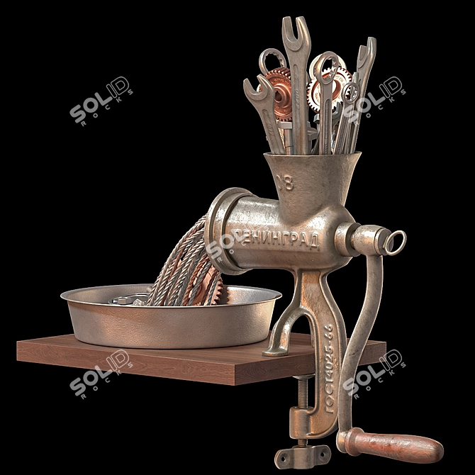 Workshop Decor Set 3D model image 2