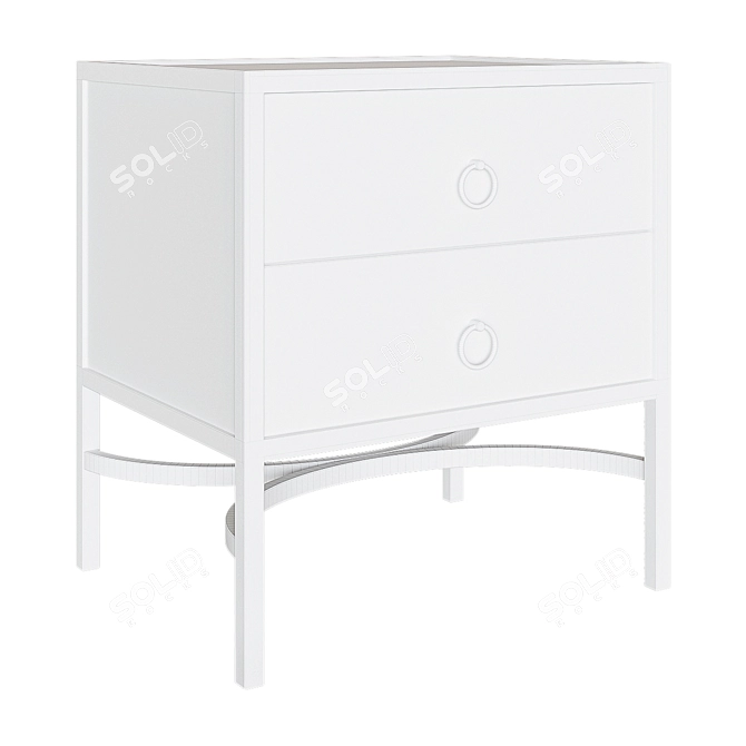 Fairmont Park Beraun Bedside Table 3D model image 2