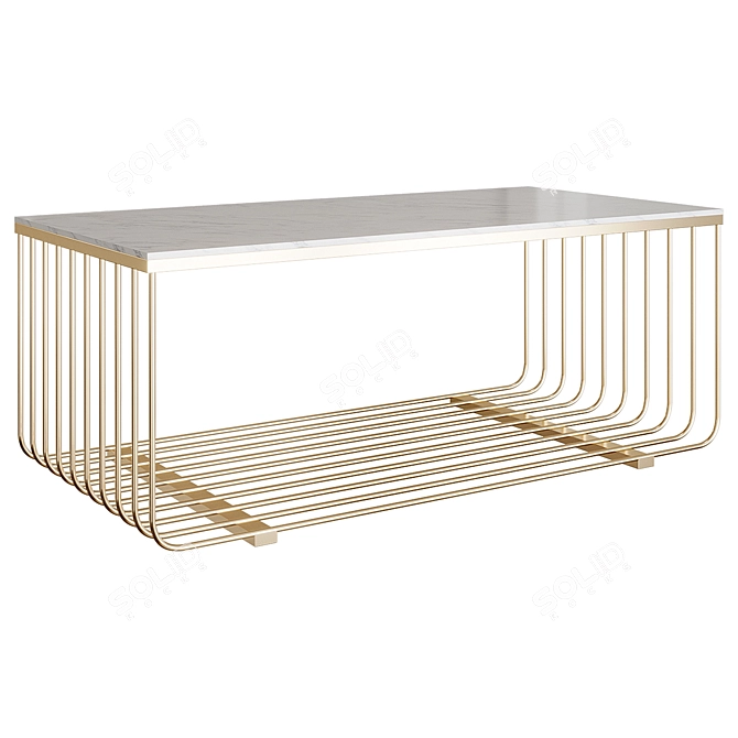 Modern Coffee Table RD-8114 3D model image 3