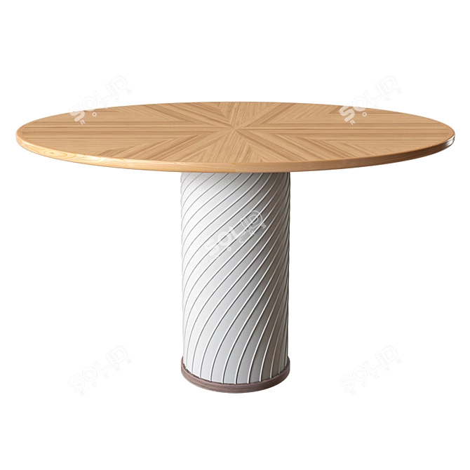 Elegant Monceau Table by BILTGEN 3D model image 1