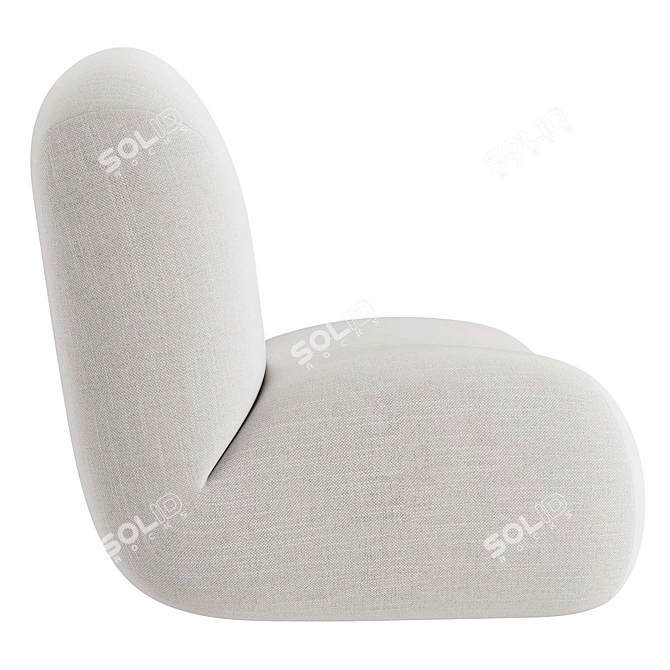 Pukka Modern Lounge Chair 3D model image 7