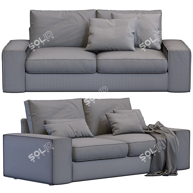 Modern Kivik Sofa: Elegant and Stylish 3D model image 7