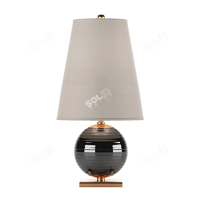 Mini Corbin Table Lamp: Stylish Lighting for Any Space 3D model image 6