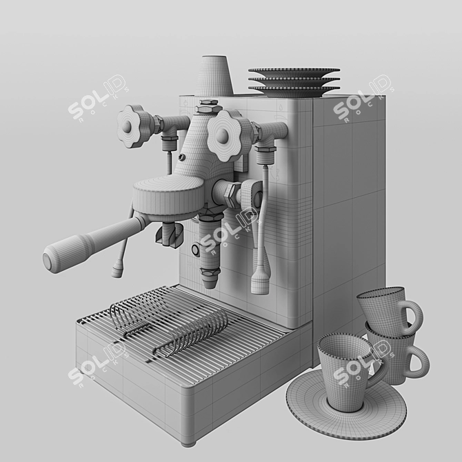 Lelit Mara X: Compact Espresso Powerhouse 3D model image 3