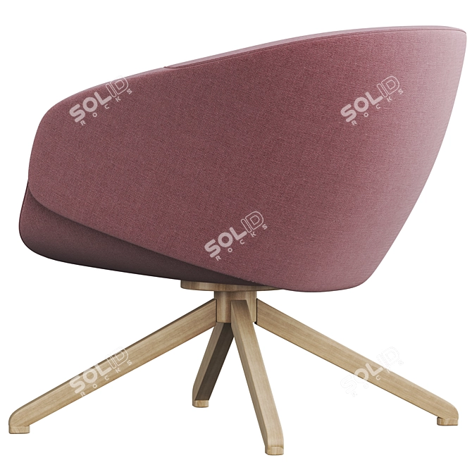 Modern SP01 Anita Armchair - Sleek Design & Luxurious Comfort 3D model image 3