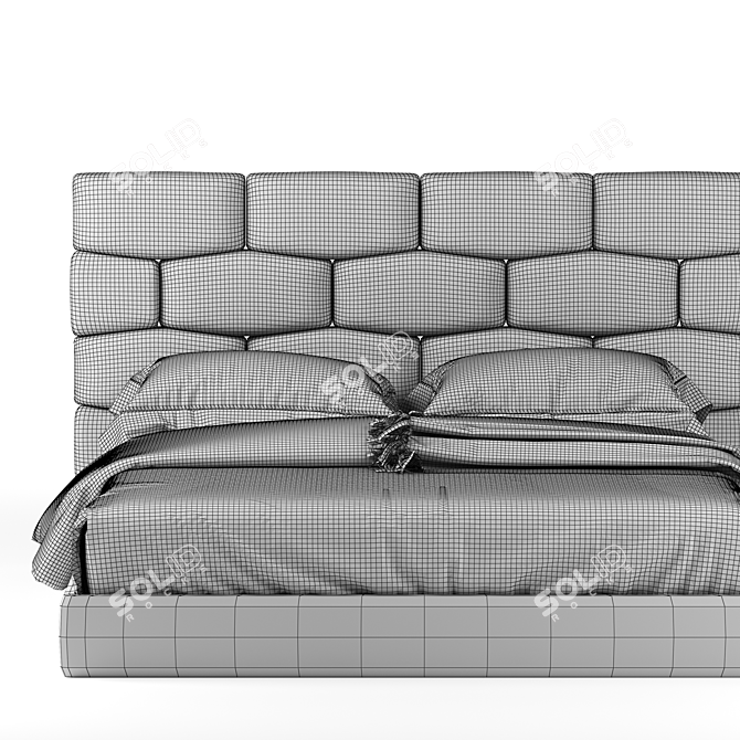 Majestic Millimeter Bed 2017 3D model image 3