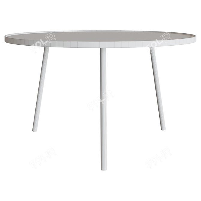 Delaware Modern Coffee Table 3D model image 4