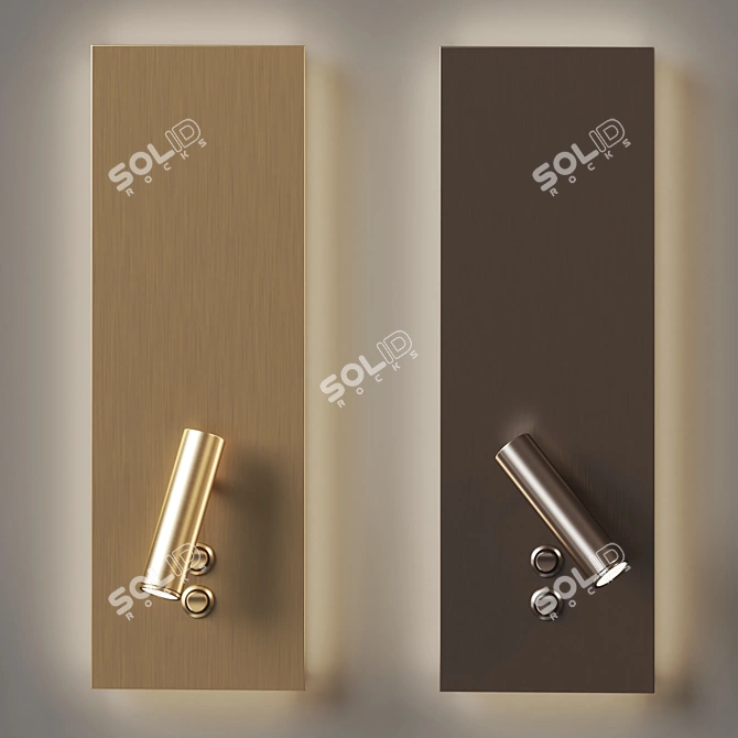 Slim Glow Wall Light by Astro 3D model image 2