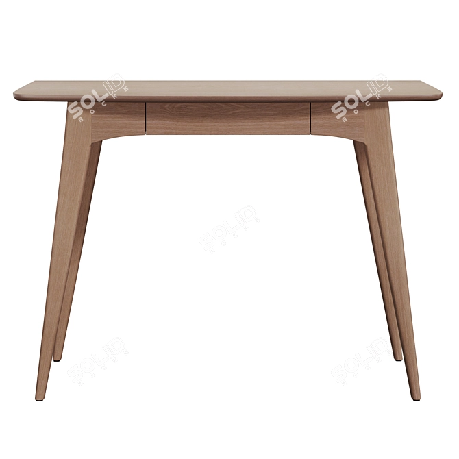 Cosmorelax Woodstock Desktop: Sleek and Functional 3D model image 4