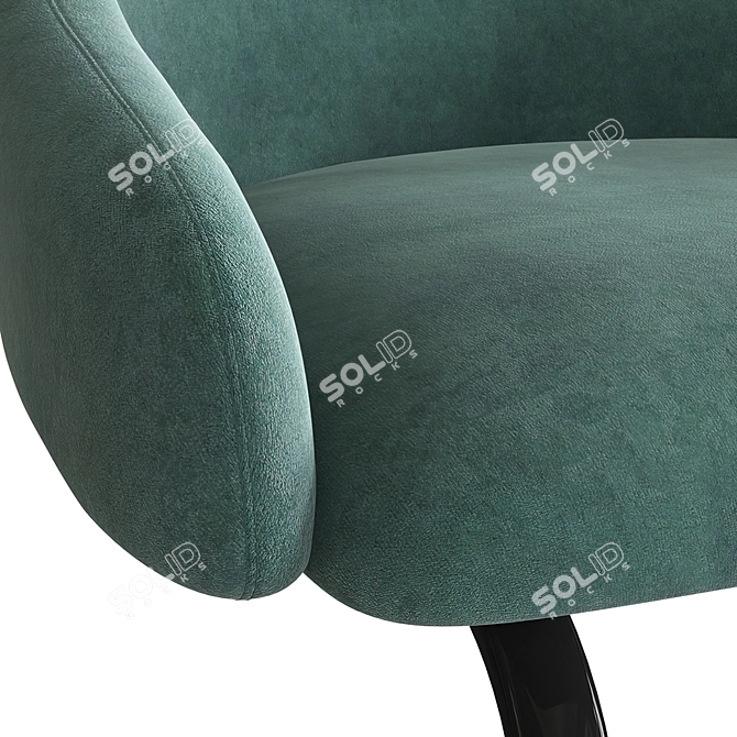 Hank Relax OM: Stylish and Comfortable 3D model image 3