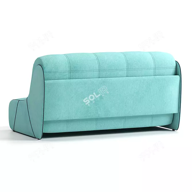 Bergen Azure: Stylish Rio Sofa 3D model image 2