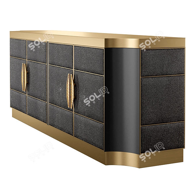 Haute Style Savoy Sideboard 3D model image 2