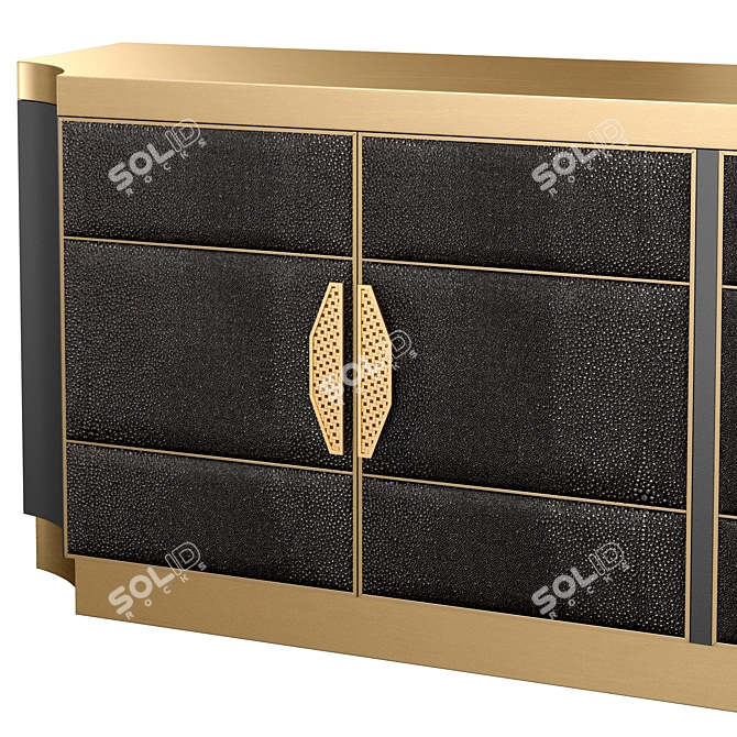 Haute Style Savoy Sideboard 3D model image 5