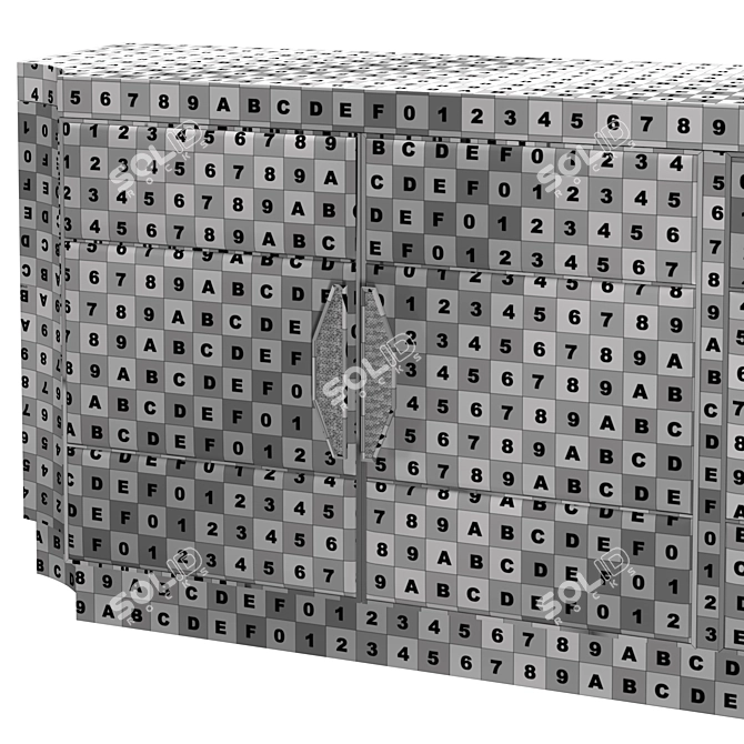 Haute Style Savoy Sideboard 3D model image 7