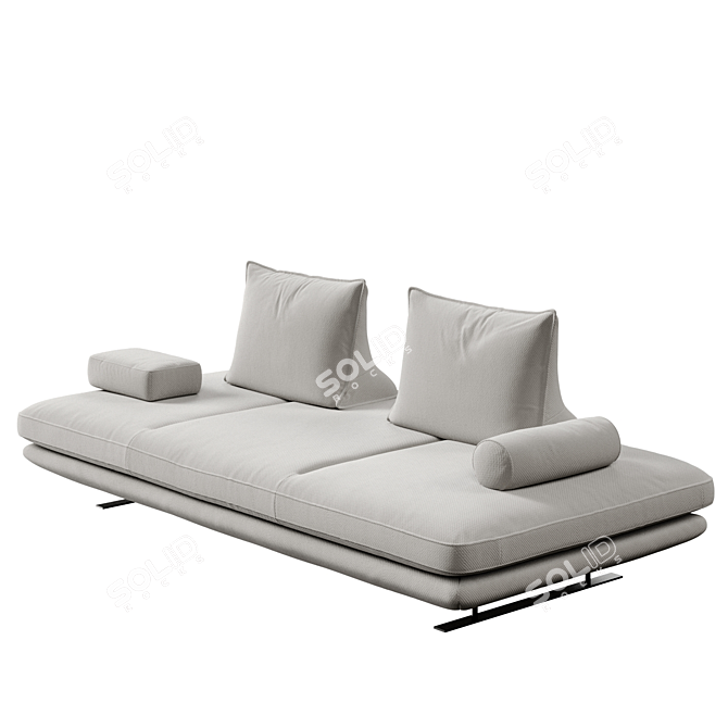 Ligne Roset Prado: Corona7+Vray Upholstery 3D model image 3