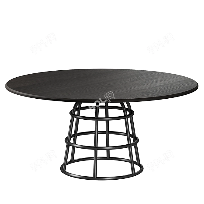 Minimalist D1600 Mass Table 3D model image 2