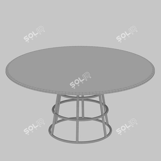 Minimalist D1600 Mass Table 3D model image 5