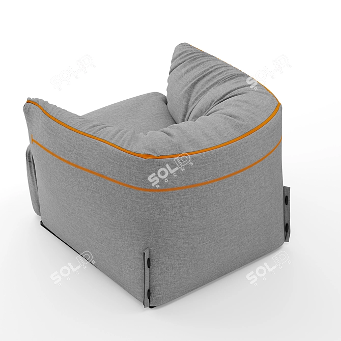 Sleek Santa Monica Poliform Chair 3D model image 5