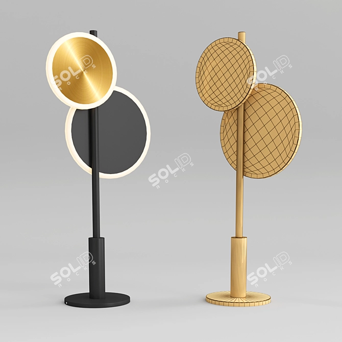 Modern Design Lamp - MILRID TAB 3D model image 2