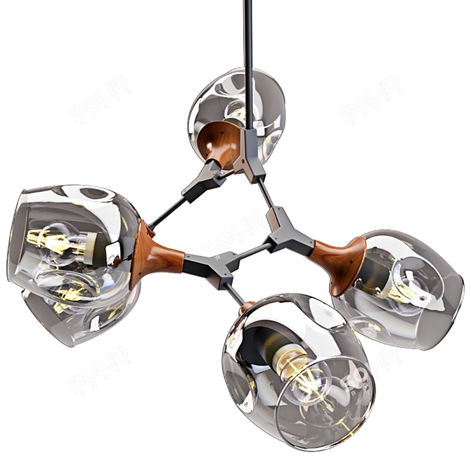 Sleek Ciotolla Ceiling Luminaires 3D model image 4