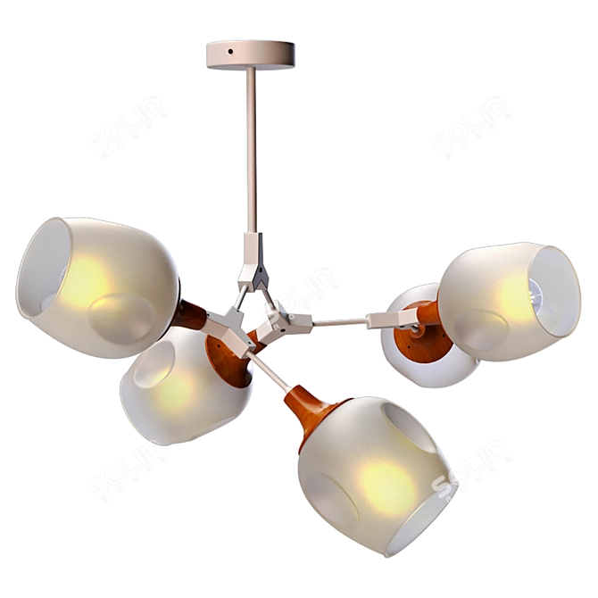 Sleek Ciotolla Ceiling Luminaires 3D model image 5