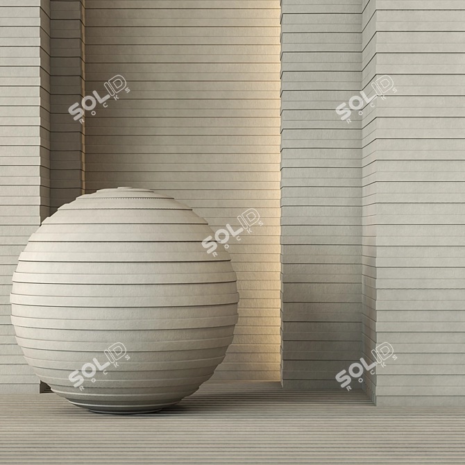 3 Color Fiber Cement 4k Textures 3D model image 2