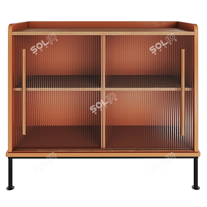 Cosmorelax Sepia Chest of Drawers 3D model image 2