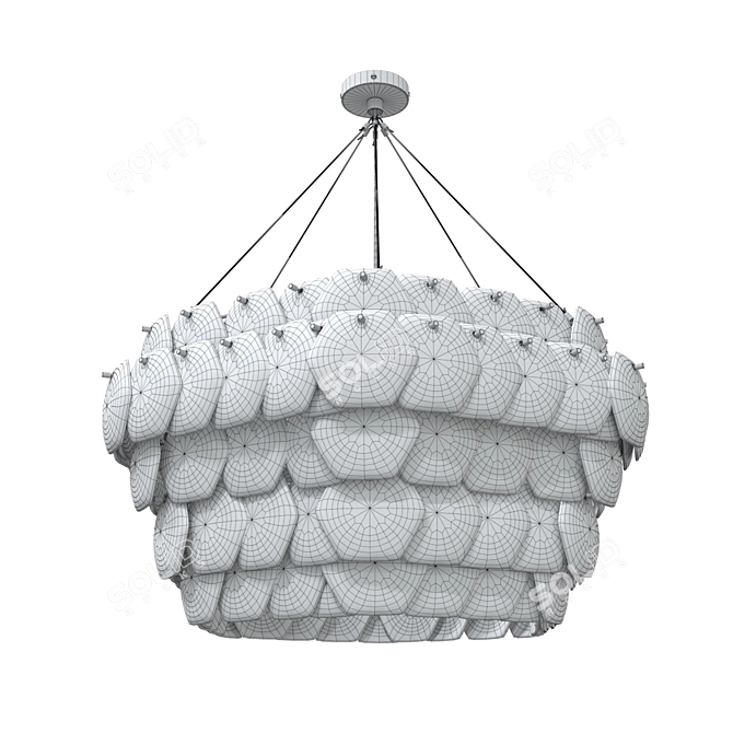 Cranton Hexagonal Pendant - Original BTC 3D model image 2