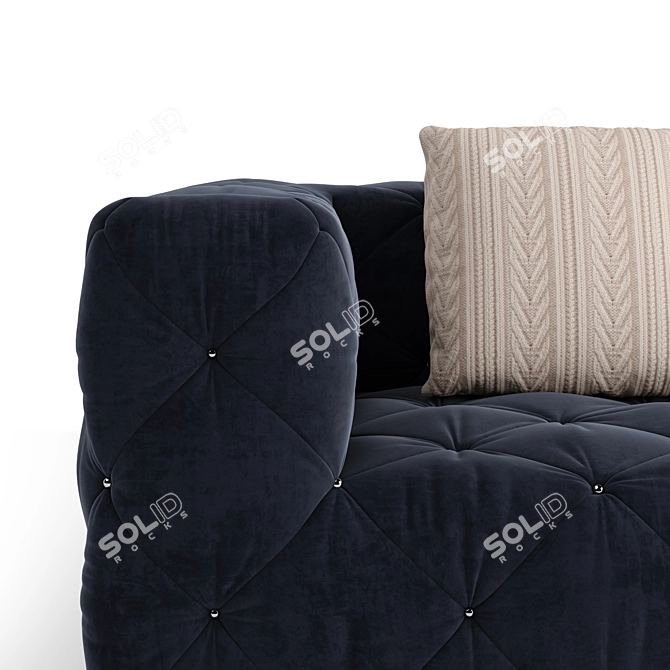 Longhi Must Large Sofa 3D model image 3