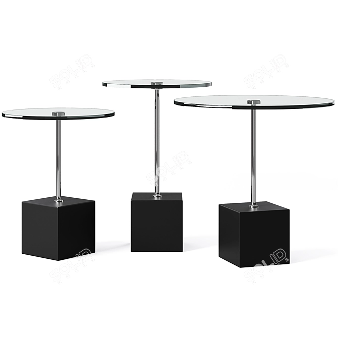 Axo Coffee Table: Modern Italian Design 3D model image 3