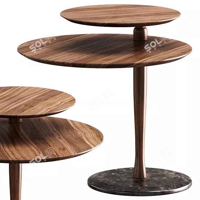 Minimalist Moments Side Table 3D model image 1