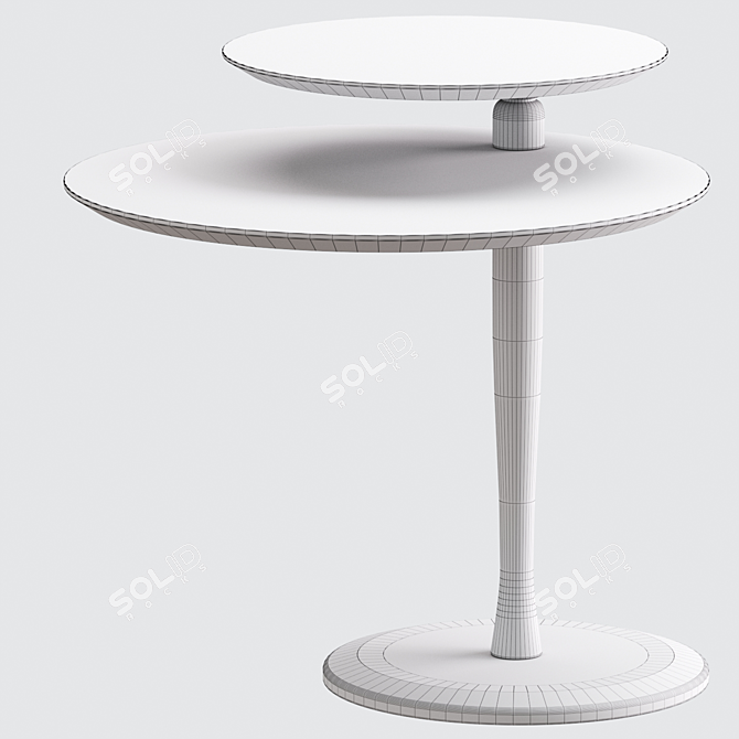 Minimalist Moments Side Table 3D model image 3