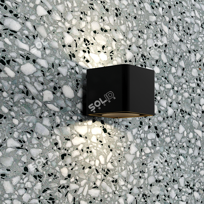 Venetian Terrazzo Seamless Material 3D model image 2