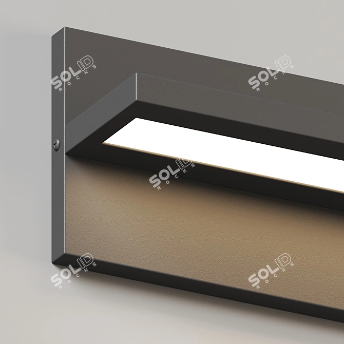 Che LED Wall Sconce: Minimalist Illumination 3D model image 3